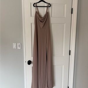 Birdy Grey Taupe Maxi Dress